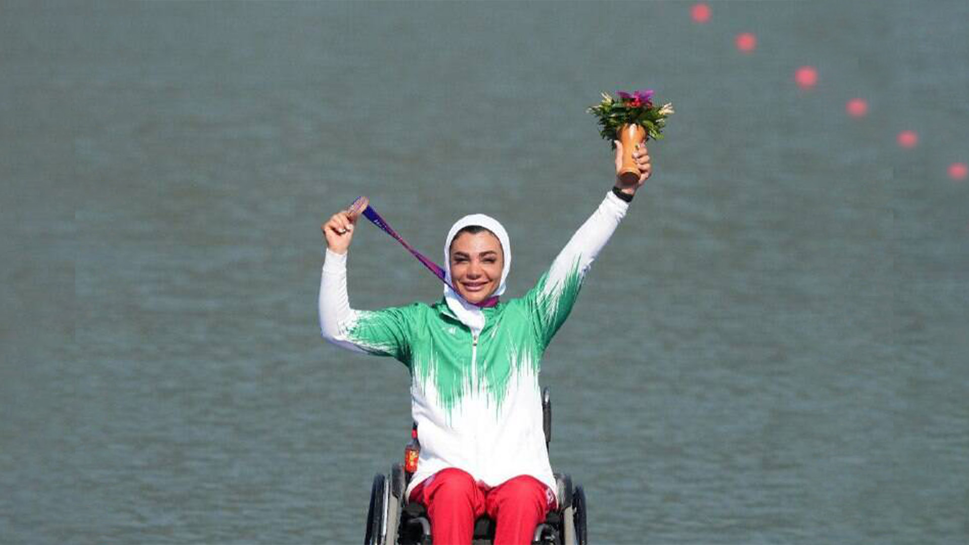 کسب اولین مدال کاروان ایران در پارا آسیایی هانگژو توسط سارا عبدالملکی دختر قهرمان محمدشهری