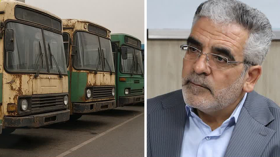 گلایه احمد اکبری از ناوگان حمل‌ونقل فرسوده شهر