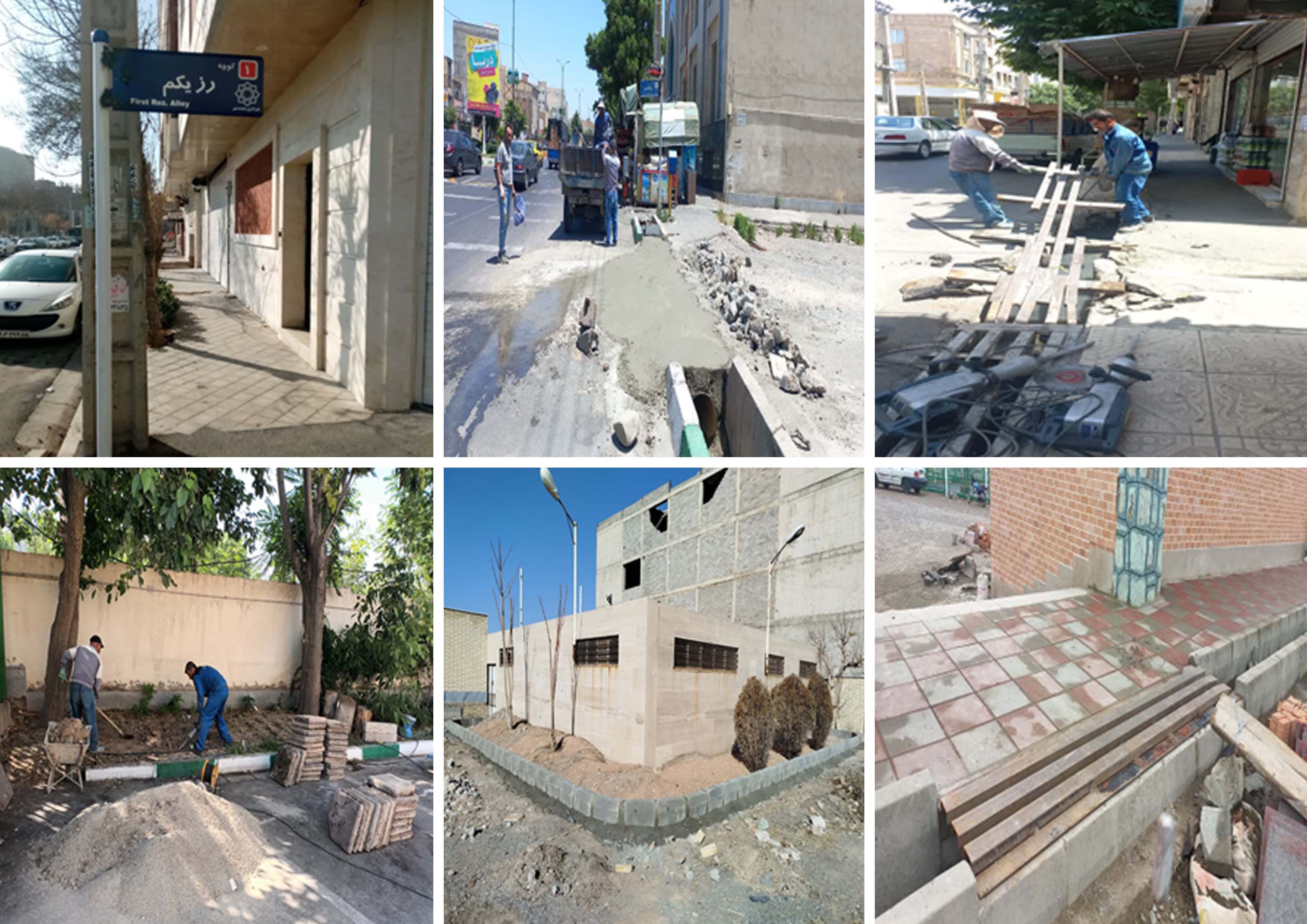 مروری بر فعالیت اکیپ امانی خدمات شهری 