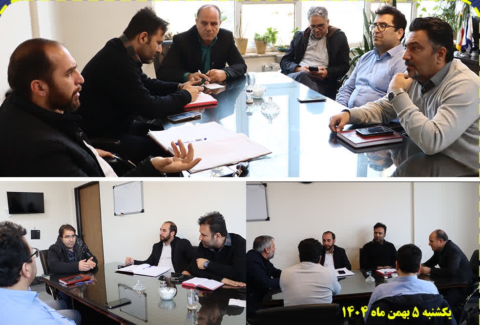 برگزاری جلسه کمیسیون عمران شورای اسلامی شهر با محوریت پروژه‌های دهه فجر