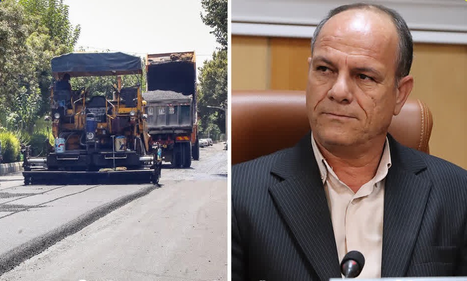 گام مهم در بهبود تردد شهری محمدشهر؛ روکش آسفالت بلوار امام (ره) با اعتبار ۵ میلیارد تومان تصویب شد